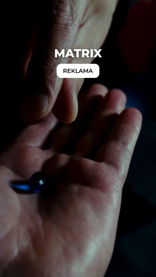 Reklama w formie Matrix dla Adwil